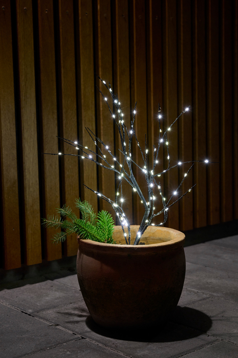 Pyntegren med 100 LED 45 cm